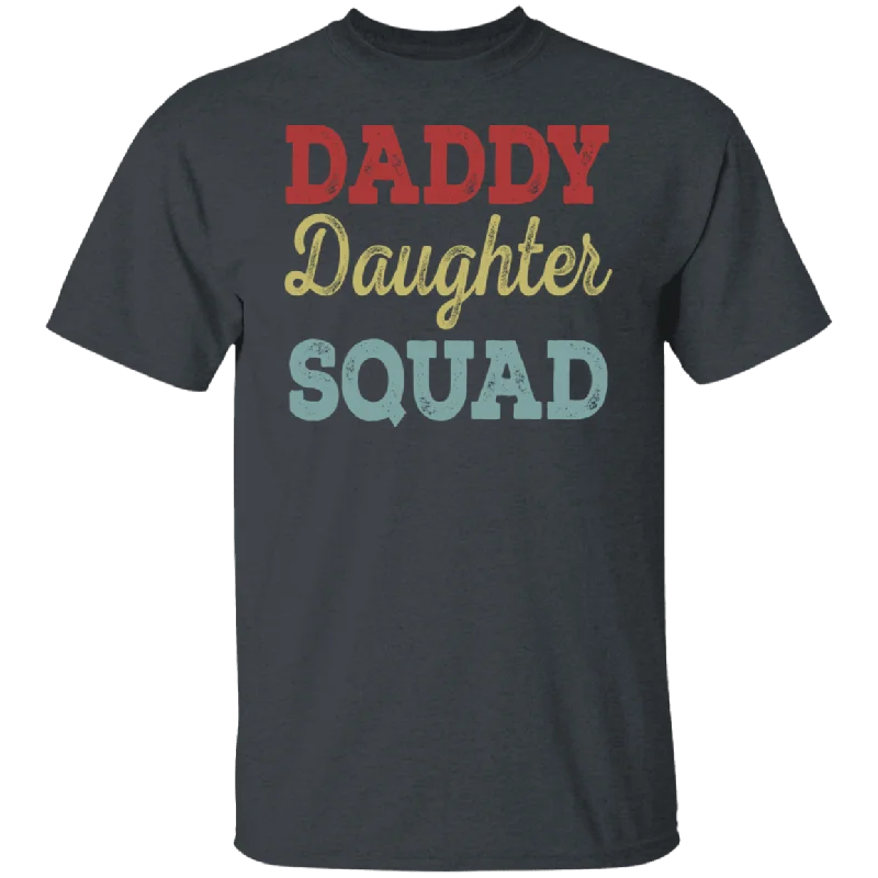 Daddy Daughter Squad MNOD-FUEL-77 T-Shirt Solid Color Striped Floral