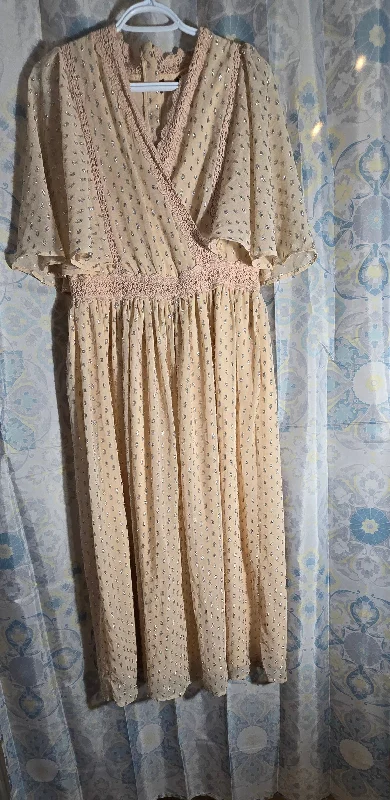 Nude Radiance Dress - Ethereal Elegance in Soft Nude Hue with Delicate Design Tunics Corduroy durable