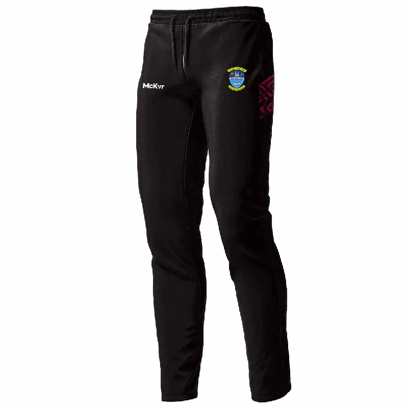 Mc Keever Westmeath GAA Official Boost Skinny Pants - Adult - Black/Maroon/Charcoal Soft Stretch Pants