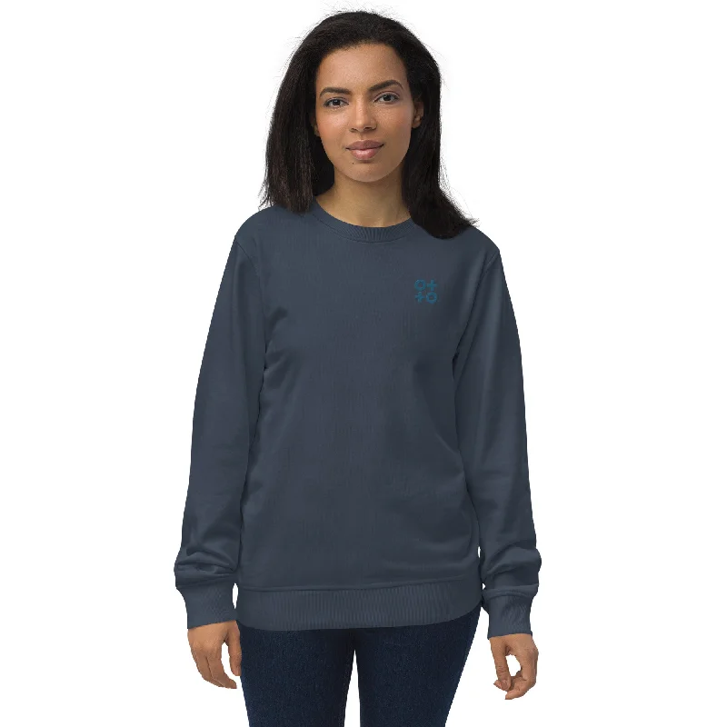 Otto's Unisex Organic Sweatshirt Hoodie with Drawcord Adjustable Secure