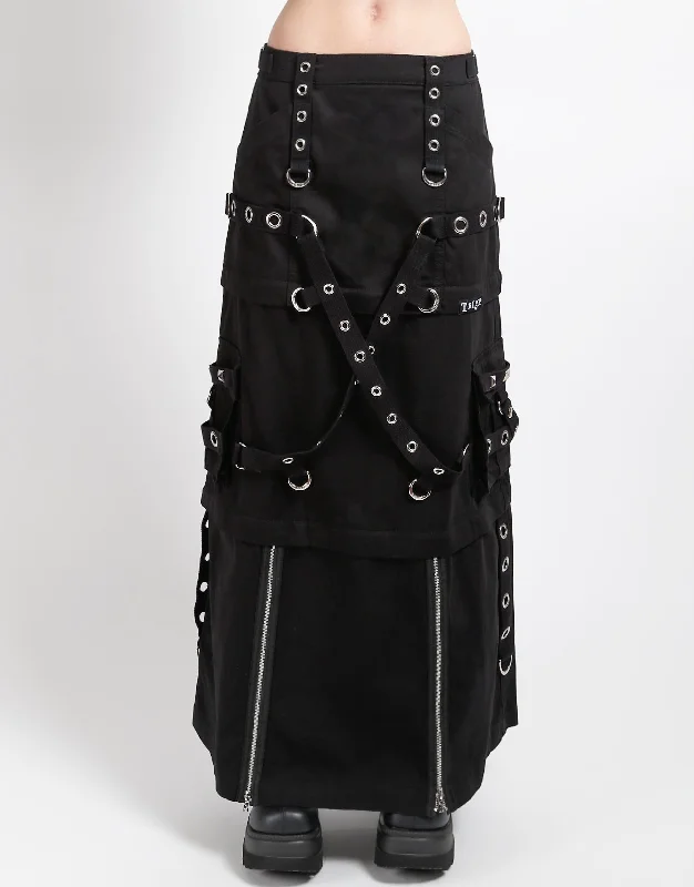 ZIP OFF MEGA SKIRT elastic waist skirt
