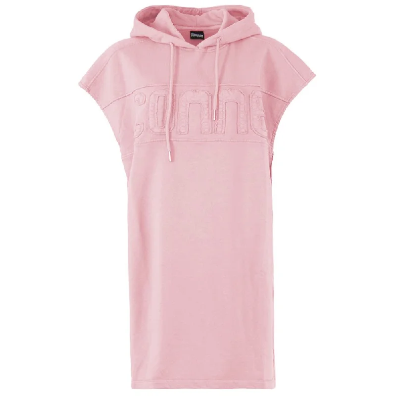 Comme Des Fuckdown Pink Cotton Dress Maxi Flowy Bohemian