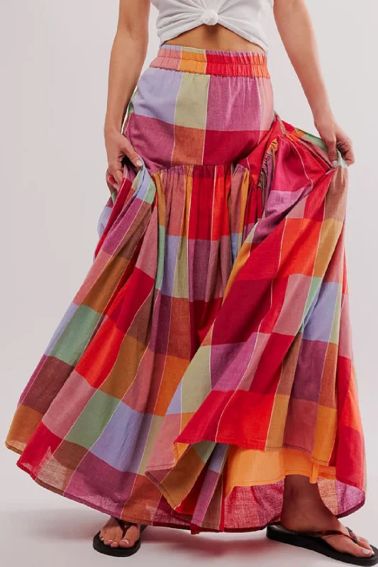 PRICKLE & POLLY - Rosie Skirt pleated skirt texture
