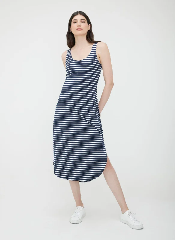 Soho Scoop Neck Dress Casual Short Summer