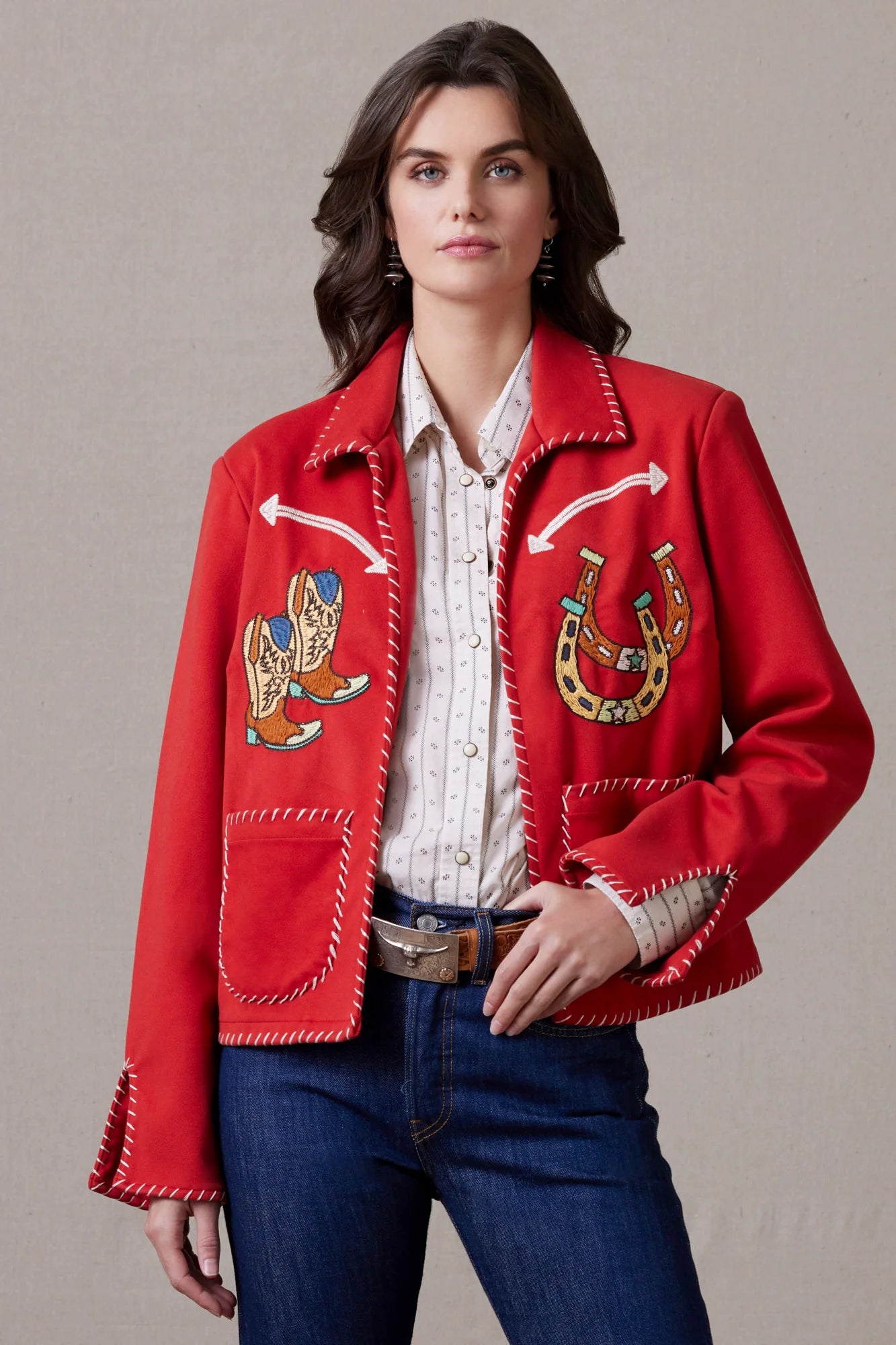 Double D Ranch Stampede Valley Jacket Welt Pockets Slit Pockets Flap Pockets
