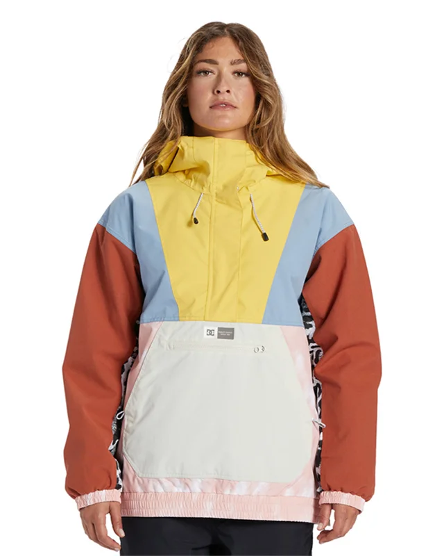 Women's Chalet Technical Anorak Snow Jacket (Past Season) Collared Jacket Crew Neck Jacket Turtle Neck Jacket