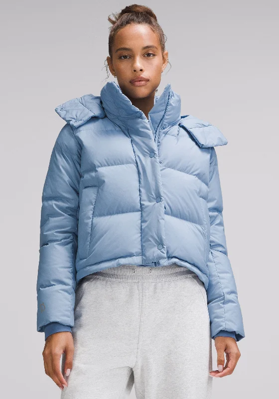 Wunder Puff Cropped Jacket Front Pockets Side Pockets Patch Pockets