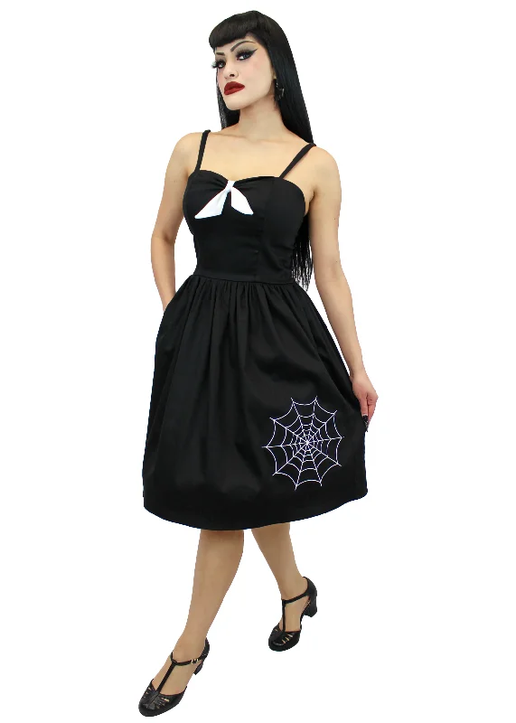 Summerween Black Dress Tunics Silk luxurious