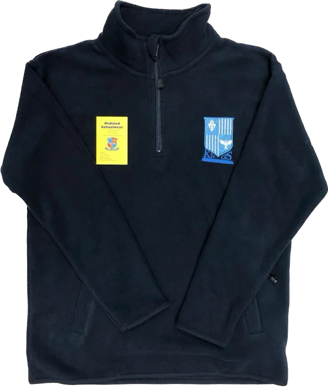 Kings Norton Girls PE Fleece Jacket Wool Fabric Cashmere Fabric Tweed Fabric