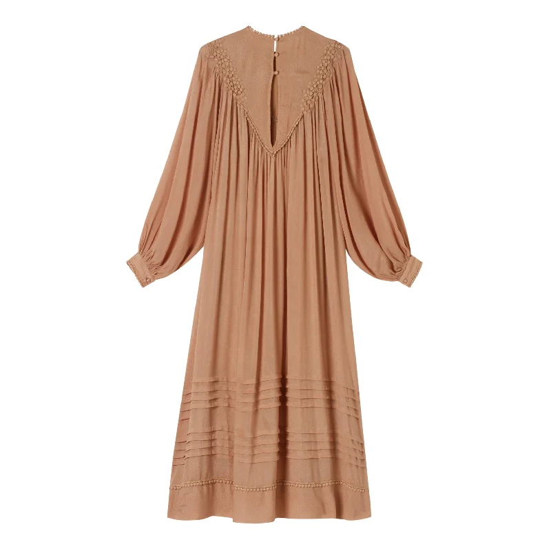 Faune Celia Dress Mocha Tunics Exclusive limited