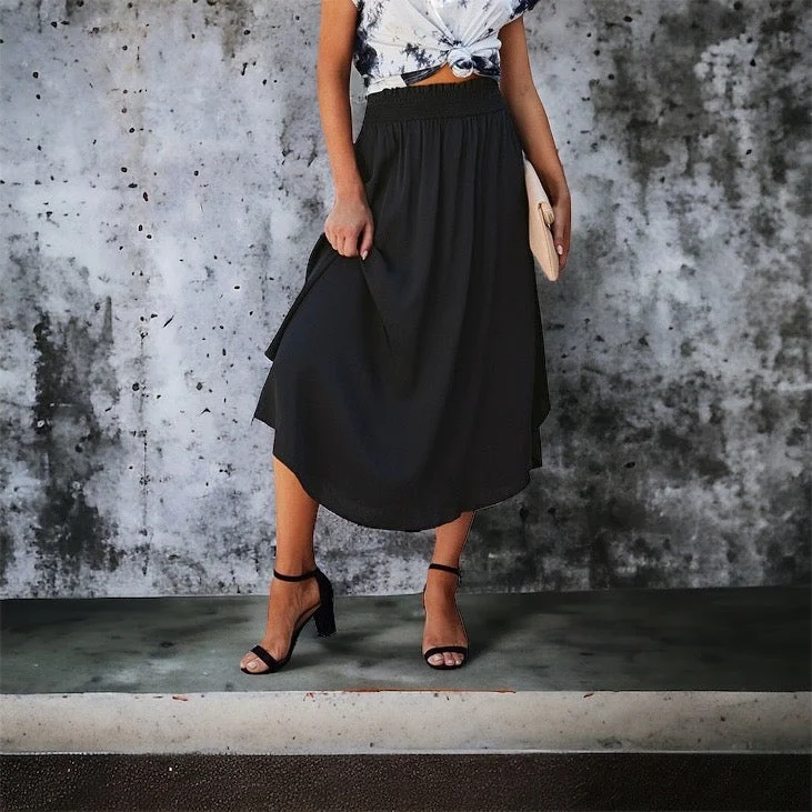 PRICKLE & POLLY Becca Skirt ruffled skirt detail
