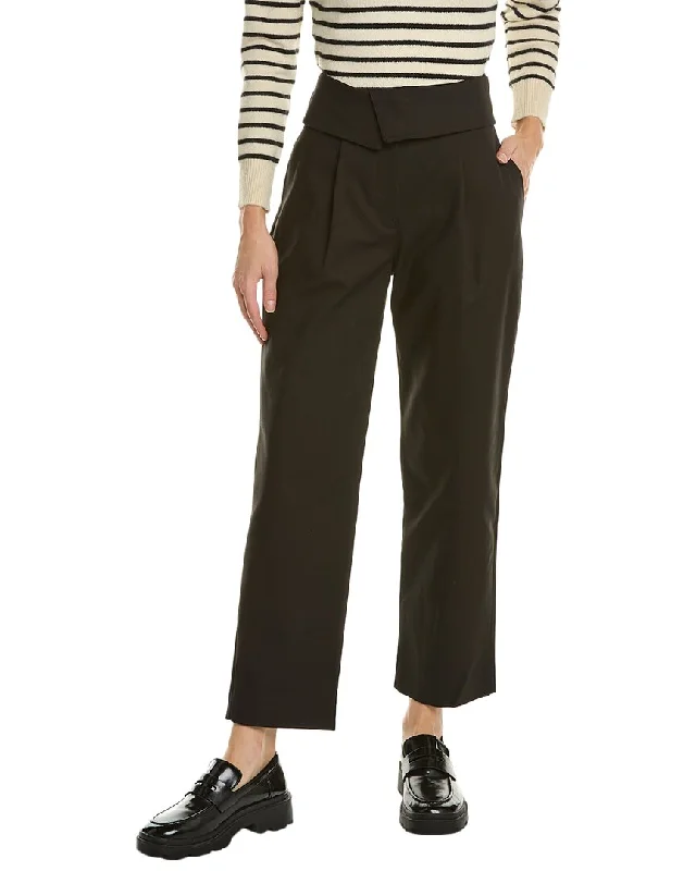 A.L.C. Double Weave Tailoring Coby Pant High-Waist Jeans