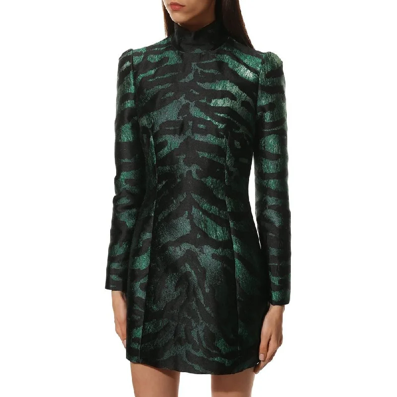 Dolce & Gabbana Green Polyester Dress Tunics Top rated