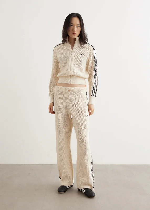 Crotchet Track Pants Modern Bootcut Pants