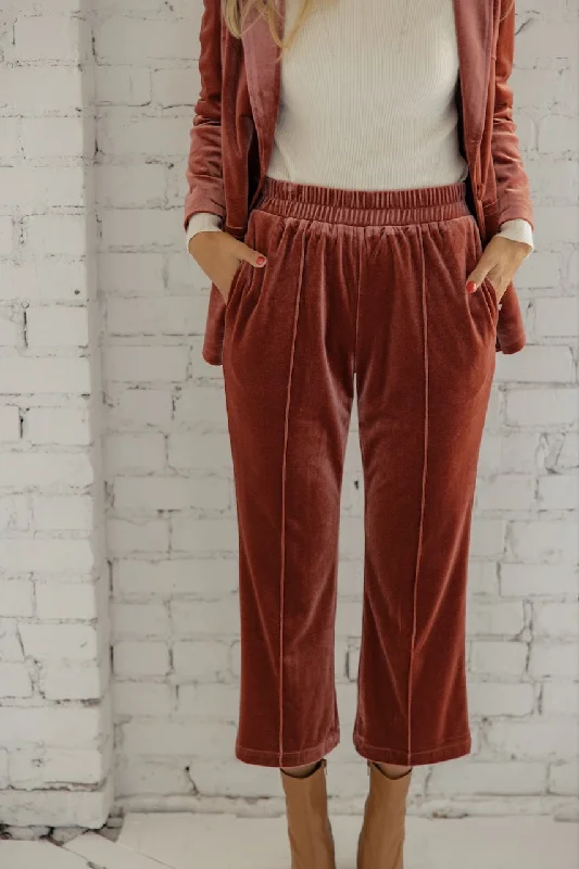 SALT Westgate Velvet Suit Pants Fashionable Work Pants
