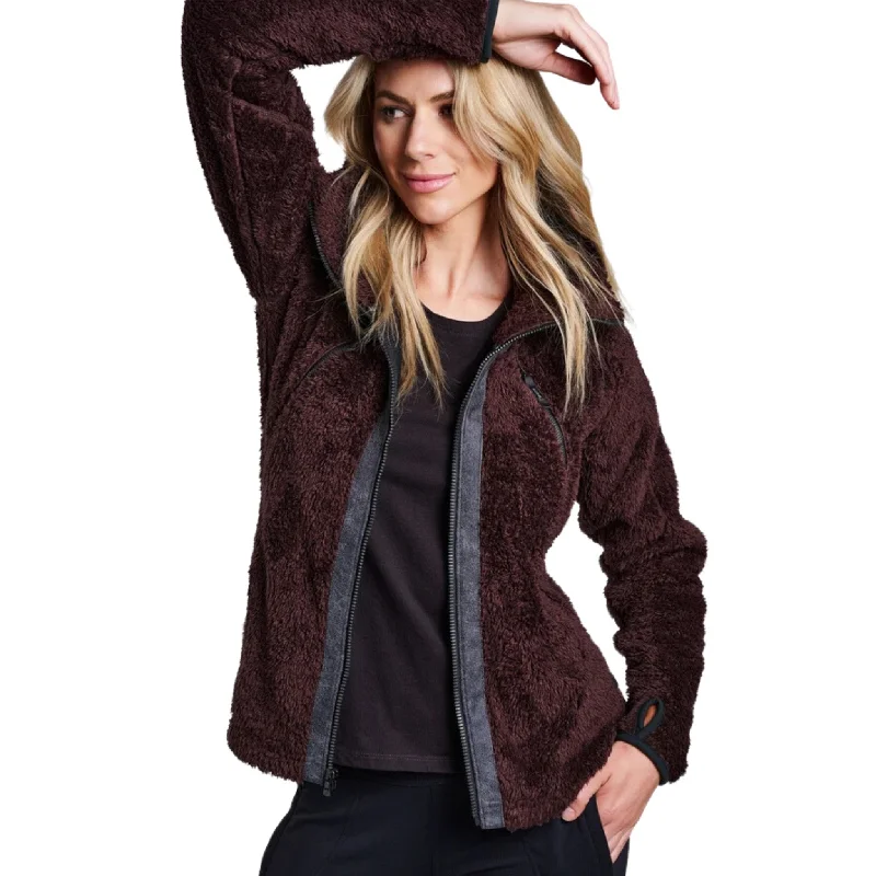 Kuhl Women's Flight Jacket - Ganache Welt Pockets Slit Pockets Flap Pockets