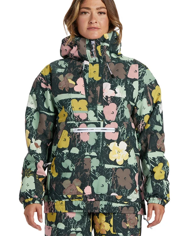 Women's Andy Warhol Chalet Anorak Jacket (Past Season) Hooded Jacket Caped Jacket Shawl Collar Jacket