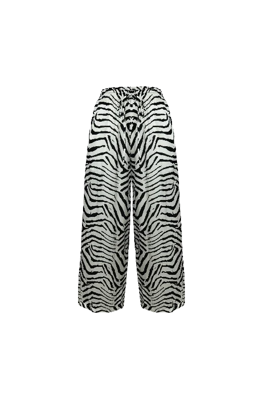 Luna Pants Tiger Print Casual Wide Pants