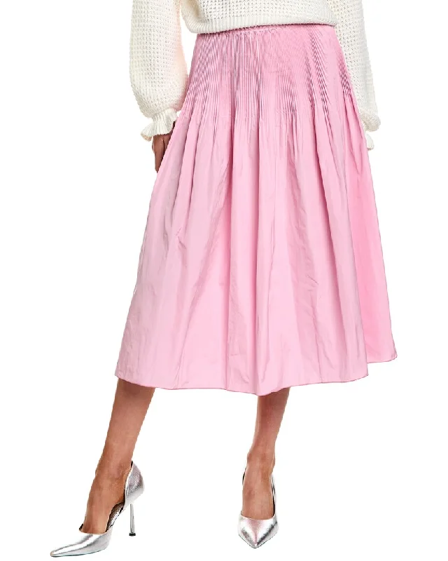 RED Valentino Skirt leather skirt bold