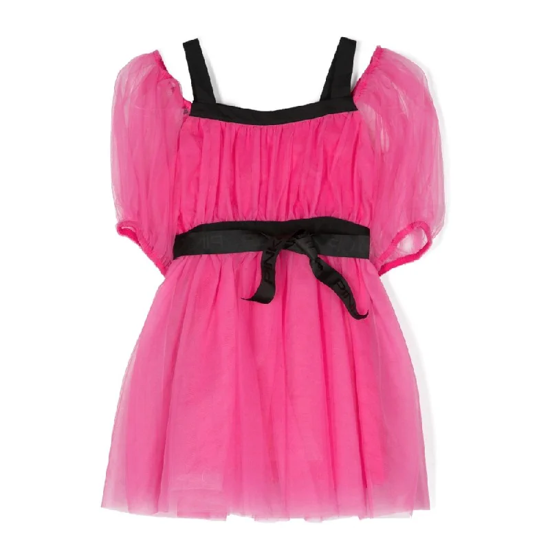 PINKO Fuchsia Nylon Dress Tunics Trendy modern