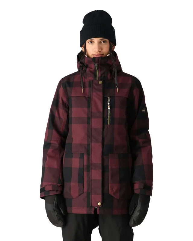 Women's Spirited Insulated Jacket Corduroy Jacket Velvet Jacket Brocade Jacket