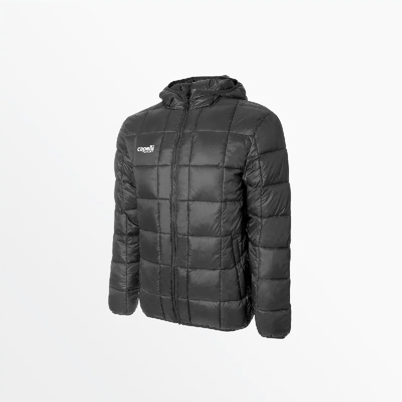 ADULT BASICS LIGHTWEIGHT JACKET Elasticated Jacket Padded Jacket Insulated Jacket