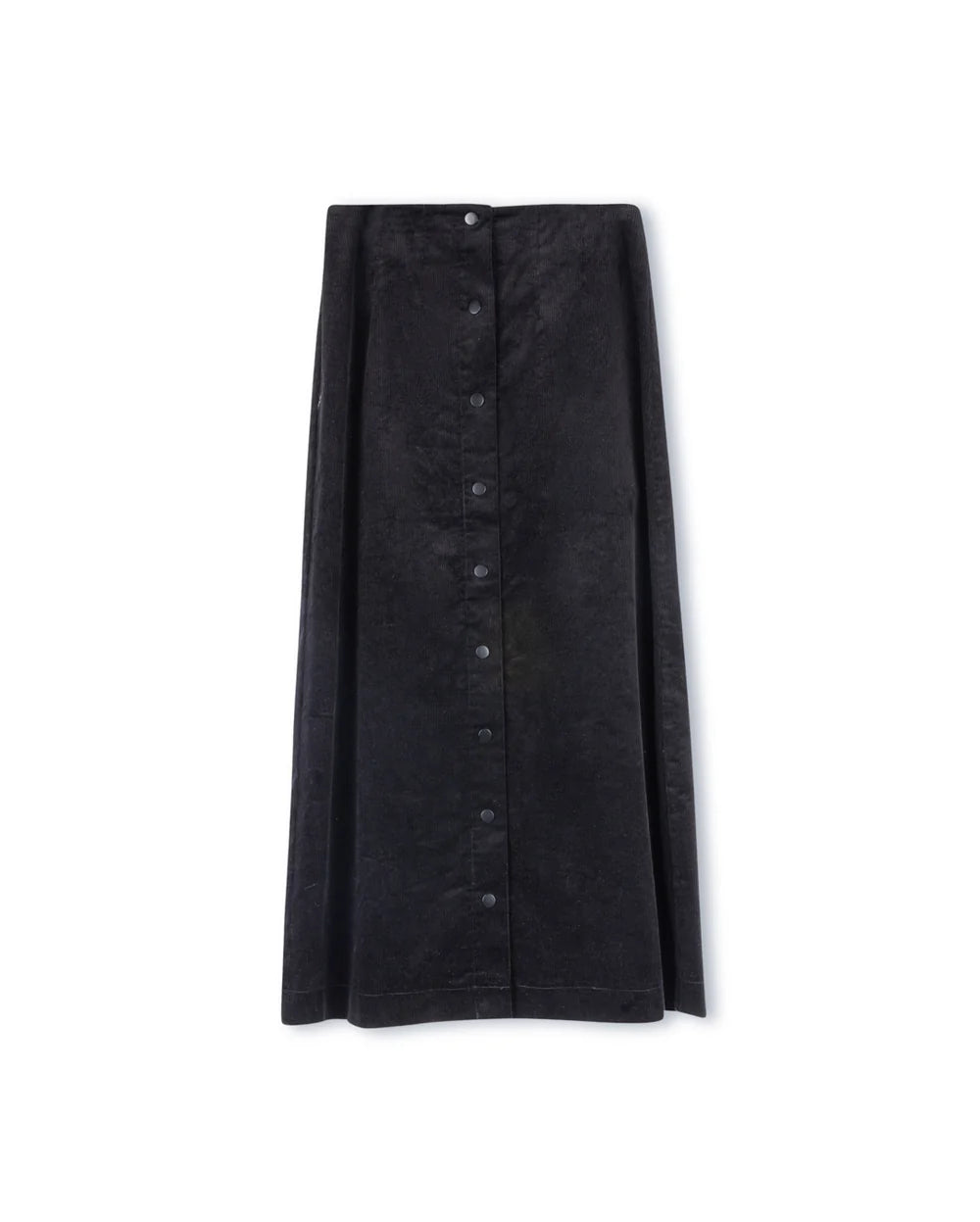 Button Detailed Corduroy Skirt 737 corduroy skirt cozy