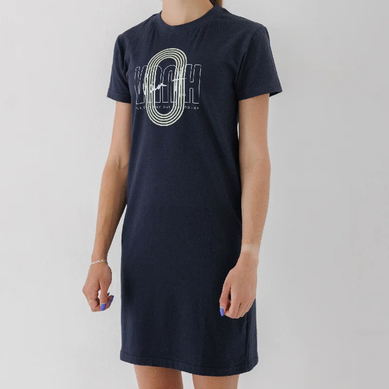 Women's Navy Dress Tunics Seasonal trendy