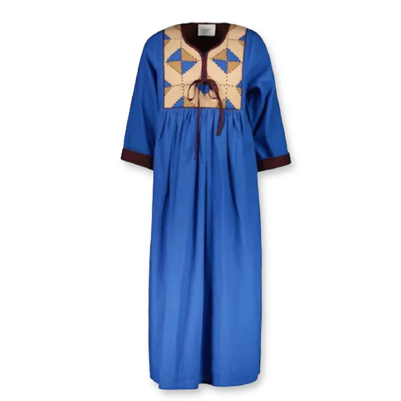 Leon & Harper Rom Dress Losange Blue Tunics New arrival