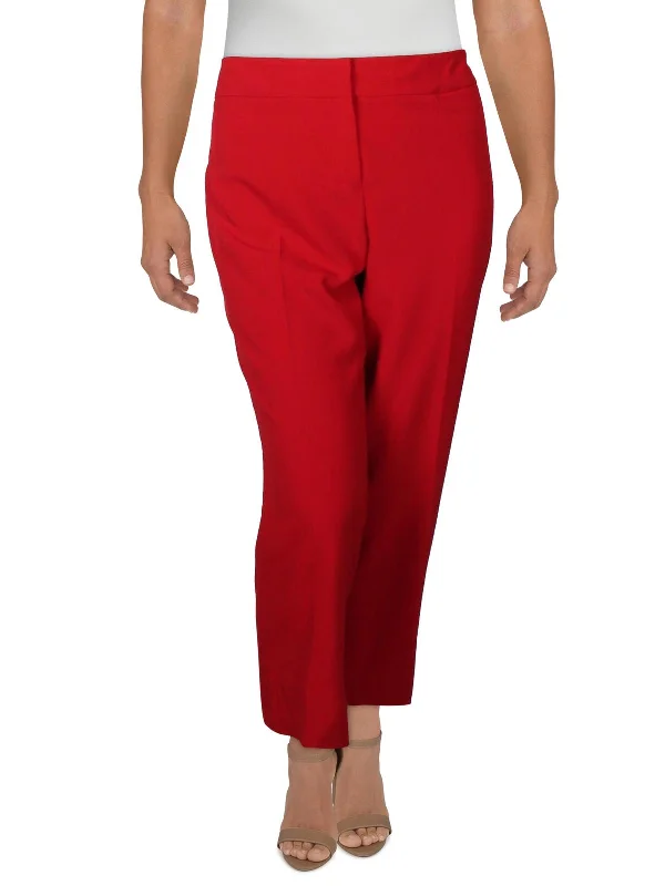 Plus Womens Business Office Dress Pants Elegant Palazzo Trousers