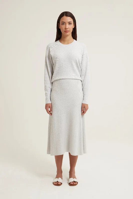 Kennedy Wool Silk Skirt velvet skirt plush