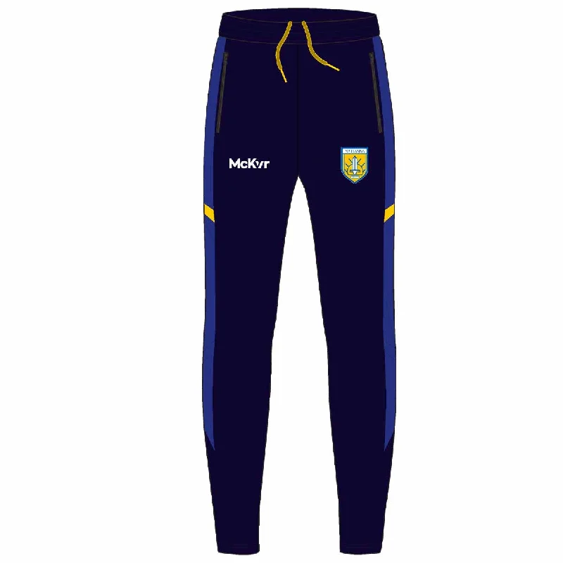 Mc Keever Na Fianna Dublin Elite Skinny Pants - Adult - Navy Trendy Printed Pants