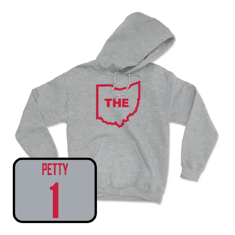 Sport Grey Women's Basketball The Hoodie  - Ajae Petty Hoodie with Slim Fit Tailored Modern