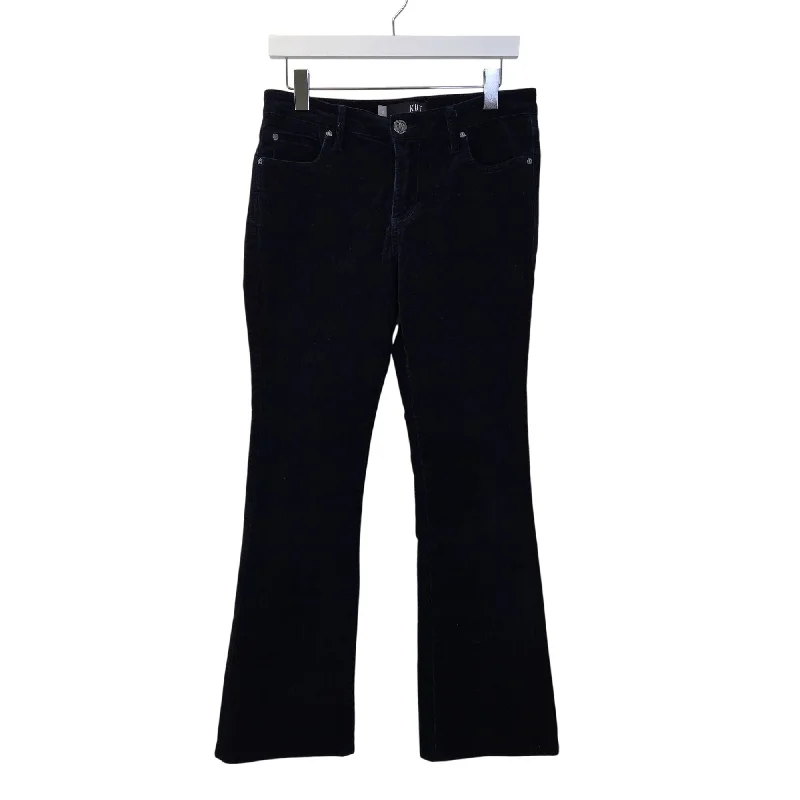 Kut from the Kloth Micro-Corduroy Bootcut Pants Size 8 Stylish Slim Trousers