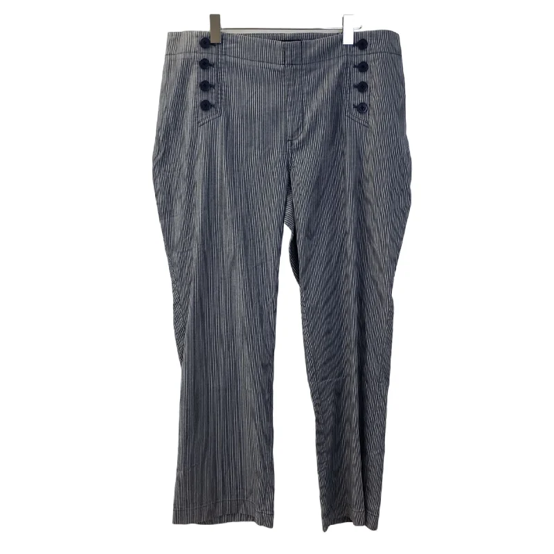 NWT Talbots Lyocell Blend Striped Sailor Pants Size 16W Petite Comfortable Maternity Pants