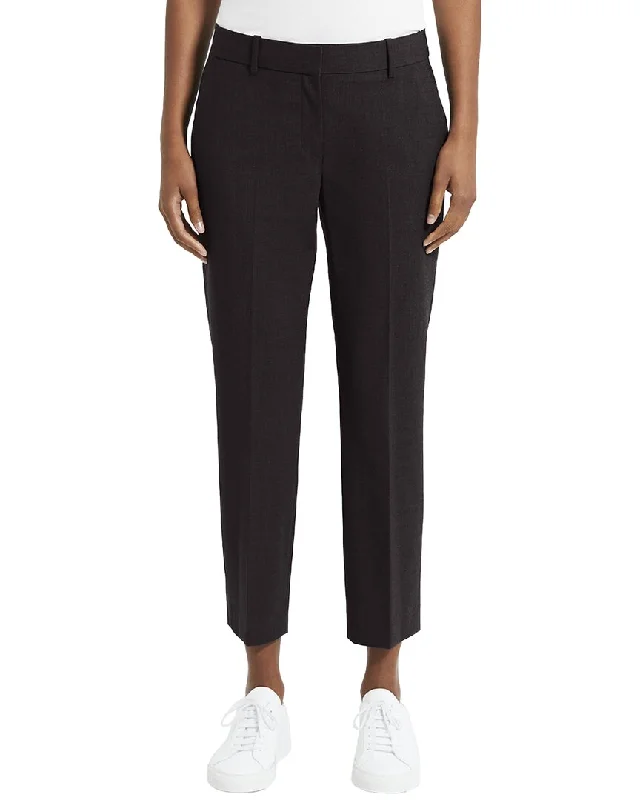 Theory   Treeca 2 Wool-Blend Pant Elegant Dress Pants