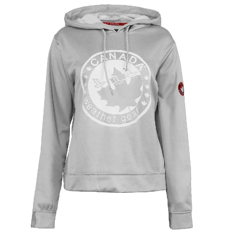 Canada Weather Gear Women's Fleece Sweatshirt by PROOZY Hoodie with Thumb Holes Functional Cozy