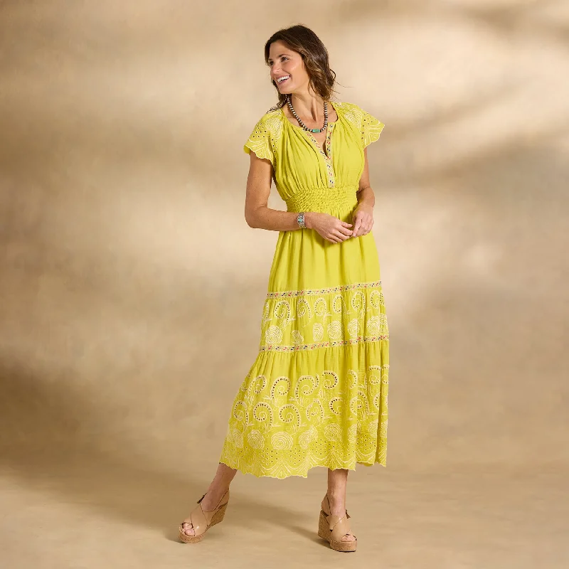 Remi Eyelet Dress Tunics Winter warm