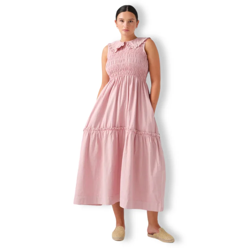 seventy + mochi Sky Dress Dusty Rose Tunics Top rated