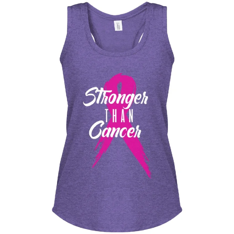 I Am Stronger Than Cancer Tank Top cotton tank top
