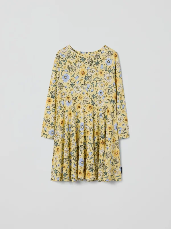 Meadow Print Kids Dress