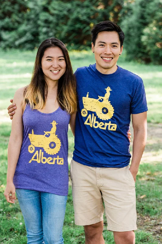 Alberta Tractor 2019 Tank (Womens) turquoise tank top