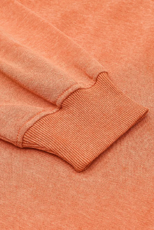 Relaxed-Fit Autumn Sweater Notch Collar Peter Pan Collar Cowl Neck