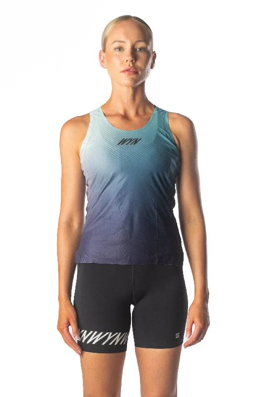 Women's WC24 Performance Tank - Nice Azure bronze tank top