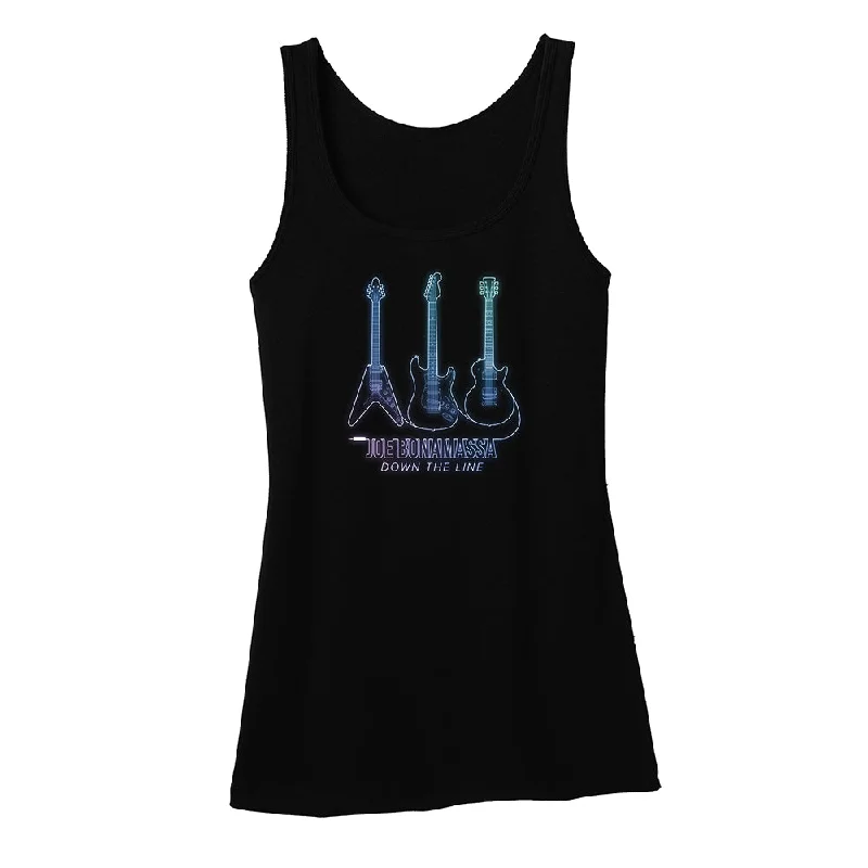 Down The Line Tank (Women) navy tank top