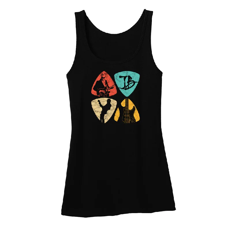 Pick Collage Tank (Women) black tank top