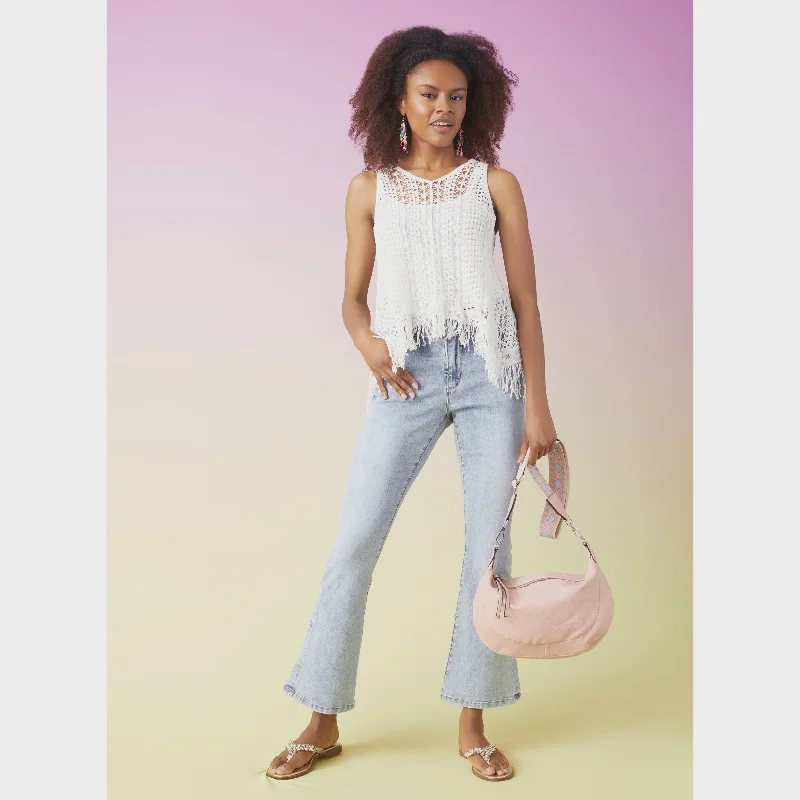 Toni Two-Piece Crochet Tank bold tank top