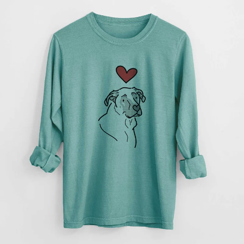 Love Always Mastiff German Shepherd Mix - Tank - Heavyweight 100% Cotton Long Sleeve trendy tank top