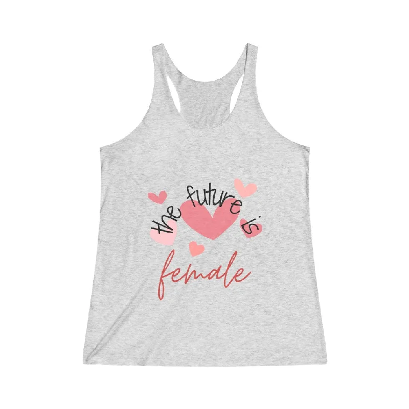 Tri-Blend Heather White