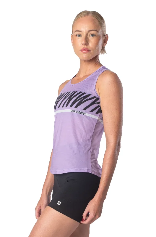 Women's Fly Tank - Lavender lightweight tank top